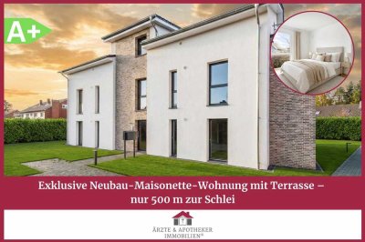 Exklusive Neubau-Maisonette-Wohnung mit Terrasse – nur 500 m zur Schlei