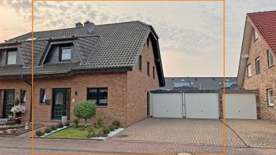 Ruhige Lage! TOP gepflegte Doppelhaushälfte mit Doppelgarage in Geldern-Kapellen!