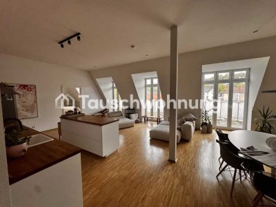 Tauschwohnung: Schönes 3-Zimmer-Loft in Bielefeld-Mitte mit Blick tauschen