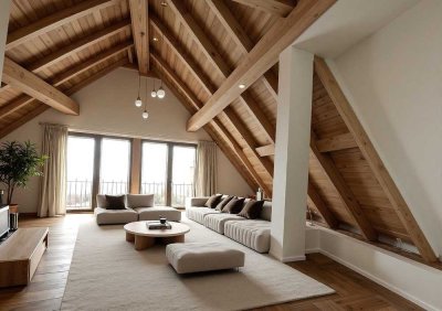 Luxuriöses 4-Zi.-Loft (Erstbezug nach San.) im 3. OG in Bad Homburg