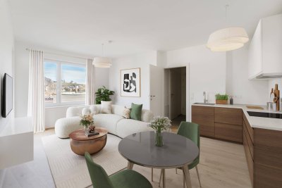 2-Zimmer - ÜBER DEN DÄCHERN - Neubau - ZENTRUM - Vöcklabruck - AUCH für ANLEGER - Optional mit Dachgarten