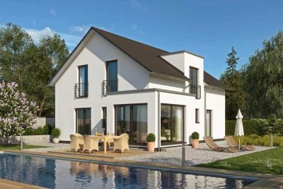 Neubau-Einfamilienhaus mit freiem Naturblick (KfW 40-QNG) - Erstbezug zum Verkauf