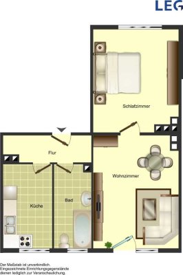 Demnächst frei! 2-Zimmer-Wohnung in Remscheid Kremenholl