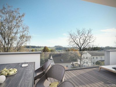 Neuhofen/Krems - Ihre neue Dachgeschoßwohnung mit großer Terrasse wartet auf Sie - jetzt besichtigen!
