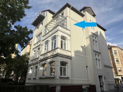 Östliches Ringgebiet - Besondere Altbauwohnung mit herrlichem Weitblick