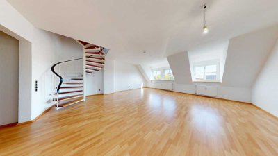 ZENTRALE MAISONETTE-WOHNUNG MIT EINZELGARAGE IN LANGENAU