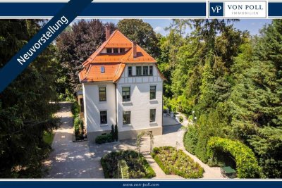 Historische Gründerzeitvilla an der Achalm – Wellness-Pool & imposante Parkanlage