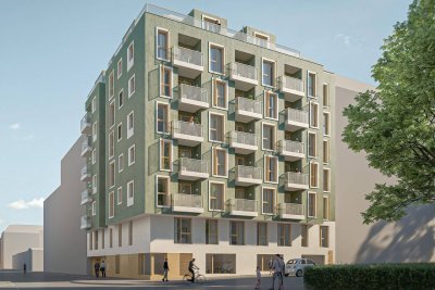 DAVID 59: 4,5% Zinsersparnis -- Dachterrassentraum mit 2-Zimmern in top City Lage