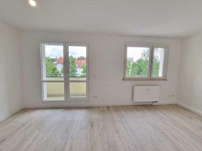 „Vier gewinnt – mit Balkon und Ruhe obendrauf!“  4-Zimmer-Wohnung mit Balkon im 2. Stock
