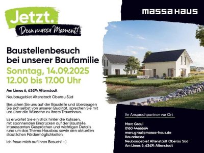 �️� Letzter Bauplatz im Baugebiet �� Tolles freistehendes 135 m² EFH inkl. Bauplatz - verfügbar!