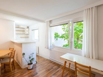 Kompakt, clever, begehrt: 1-Zimmer-Wohnung mit Stauraum &amp; Dachterrasse