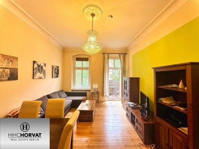 MÖBLIERTE ALTBAUWOHNUNG MIT BALKON IN RUHIGER LAGE NIEDERSCHÖNEWEIDE – SOFORT FREI, 1OG, BLK, EBK!