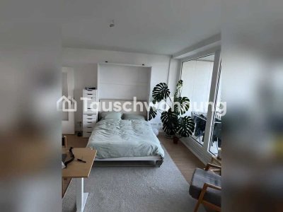 Tauschwohnung: 1-Zimmer Wohnung mit Balkon über Hamburg