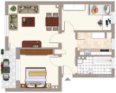 Charmante 3-Zimmer-Etagenwohnung in Mönchengladbach – Wohnen mit Kinderspielplatz direkt vor der Tür