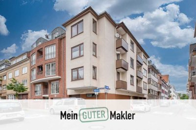 Frisch sanierte 3-Zimmer-Wohnung mit Loggia & Echtholzparkett in der Neustadt