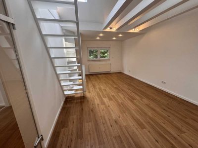 Exklusive, vollständig renovierte 3,5-Zimmer-Wohnung mit Balkon und EBK in Offenbach