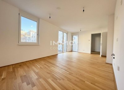 BEIM DONAUUFER: Nachhaltige Kapitalanlage – Moderner 2-Zimmer-Neubau im Erstbezug