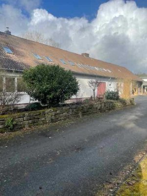 Wohnhaus 300m2 mit 400m2 Gewerbehallen/Garagen
