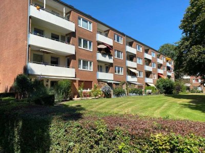 Schöne helle 2 Zimmer Wohnung in einer grünen Wohnsiedlung in Düsseldorf-Garrath-Provisionsfrei!