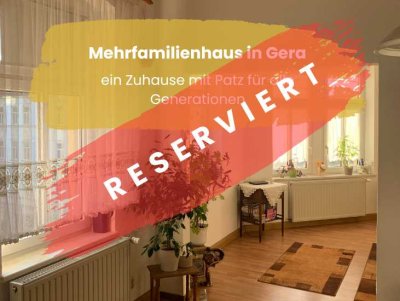 Zuhause in Gera – Charmantes Mehrfamilienhaus
