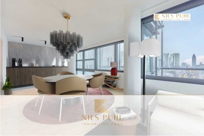 Atemberaubender Skylineblick - Erstbezug im Skylight Tower mit Concierge & Tiefgarage
