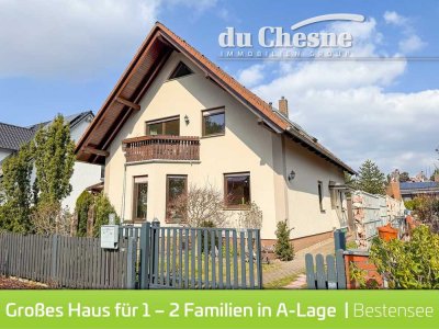 Großes Haus in Massivbauweise mit 7 Zimmern in A-Lage