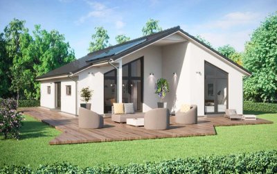 Erst bauen dann zahlen- schlüsselfertiger Familienbungalow-KfW 40