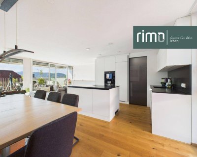 Traumhafte Maisonette in Götzis (Garnmarkt): Stilvolle 106m² mit Balkon, Terrasse und Garage!