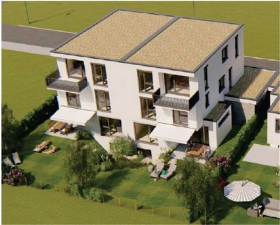 Zweitbezug - Moderne 3-Zimmer Dachgeschosswohnung in DHH mit Balkon, Keller und Carport