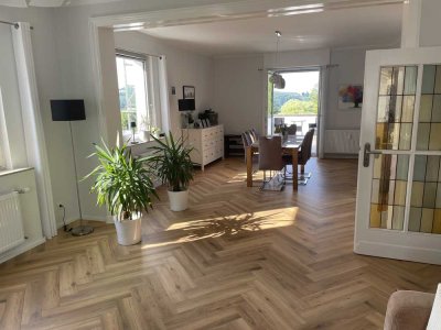 Helle renovierte Wohnung mit großer Dachterrasse und tollen Ausblick auf der Hestert