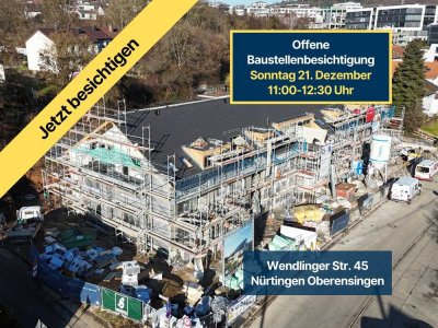 Offene Baubsichtigung 21.12 - Neubauprojekt W45 Nürtingen Oberensingen
