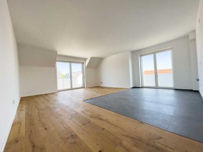 Neubau mit Balkon: schöne 4-Zimmer-DG-Wohnung in Graben-Neudorf