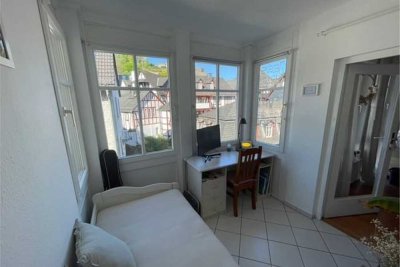 Helle Wohnung mit Einbauküche und Wintergarten