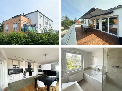 Neuwertige Penthaus-Wohnung in Ingolstadt-Südwest - Exklusives Wohnen auf einer Ebene!
