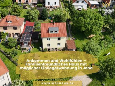 Ankommen und Wohlfühlen – Familienfreundliches Haus mit möglicher Einliegerwohnung in Jena