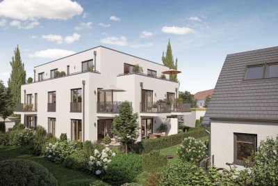 Neubau: Familiengerecht und umrahmt von Grün: 3-Zimmer-Gartenwohnung mit Südwest-Ausrichtung