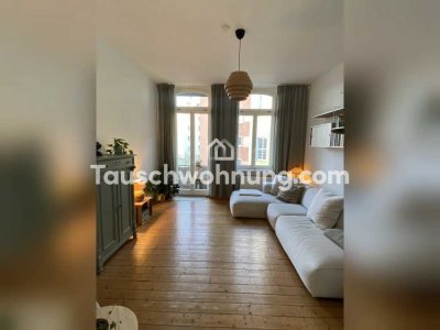 Tauschwohnung: Charmante 3ZKB Balkon Altbau (WG geeignet) gegen größer