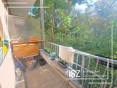 6,5 % IST Rendite für vermietete EG 1 Zi. Whg. mit Balkon