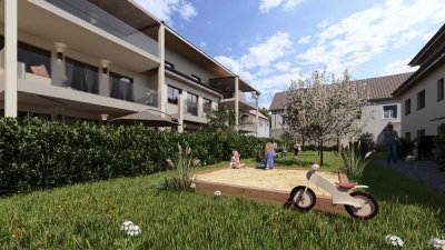 Helle 4-Zimmer-Gartenwohnung im Neubau-Erstbezug