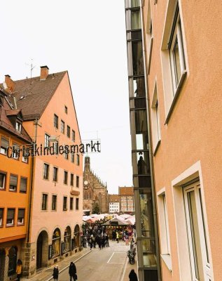 Exklusive 4,5-Zimmer Wohnung im 1. OG mit Balkon in Nürnberg Altstadt - St. Sebald