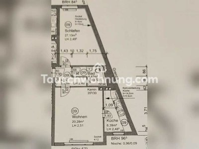 Tauschwohnung: 2 Zimmer Wohnung obere Berger Str.