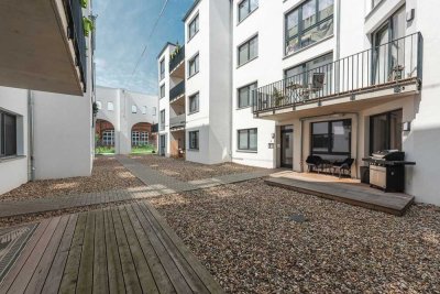 2 Zimmer Maisonette mit 2 Balkonen und EBK in Buckau