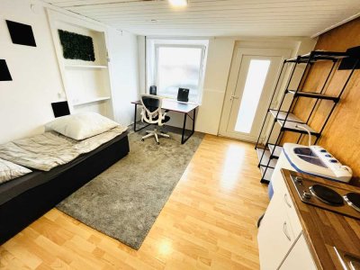 Erdgeschoss: 1-Zimmer-Wohnung/Apartment zentral in Bad Rappenau Stadt