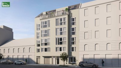 Gartenmaisonette und Küche inkl. in ruhiger Seitengasse beim Paltramplatz – Ideal für Anleger! Fertigstellung Herbst 2025