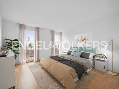 Exklusive Stadtwohnung mit Panoramablick in bester Lage zwischen Messe und Rebstockbad