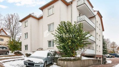 Gepflegte 2-Zimmer-Wohnung in ruhiger Lage mit Südwest-Loggia und Tiefgaragenplatz