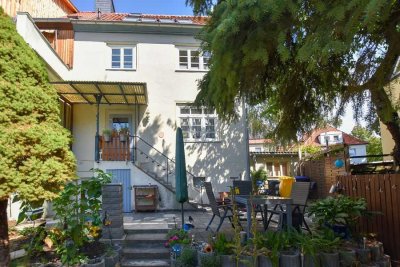 Charmantes Reiheneckhaus mit Garage und schönem Garten in Quedlinburg!