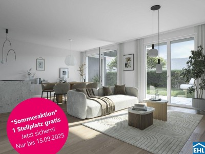 SOMMERAKTION: Stellplatz gratis! Erstbezug in ruhiger Lage – Wohnqualität am Jedlersdorfer Platz!