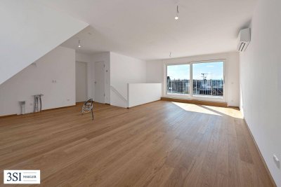 The Temptation: Exklusive Dachgeschoß-Maisonette mit attraktiven Terrassenflächen in Währing