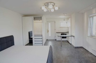 Hochwertiges 1-Zimmer-Apartment mit Balkon in Weil am Rhein / Zentral / Grenznah / KEINE Provision